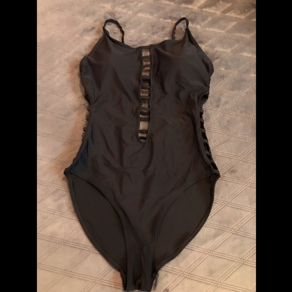 Womens black NOBO swimsuit - size medium